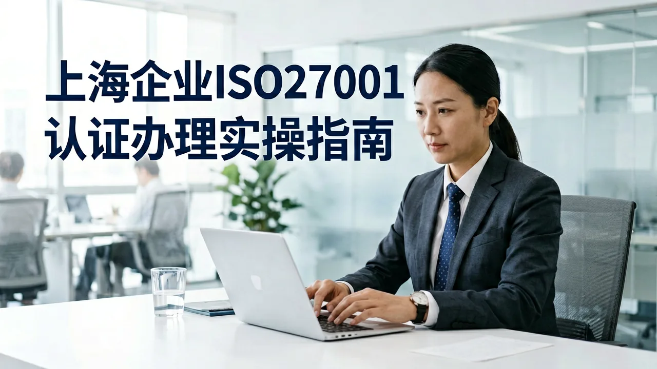 上海企业ISO27001认证办理实操指南