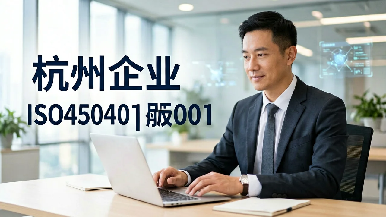 杭州企业ISO45001认证办理实操指南